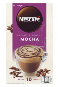 NESCAFÉ Café Creations Mocha box for the NESCAFÉ Café Creations Mocha review