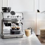 DeLonghi La Specialista Arte Evo Cold Brew coffee machine on a kitchen bench.