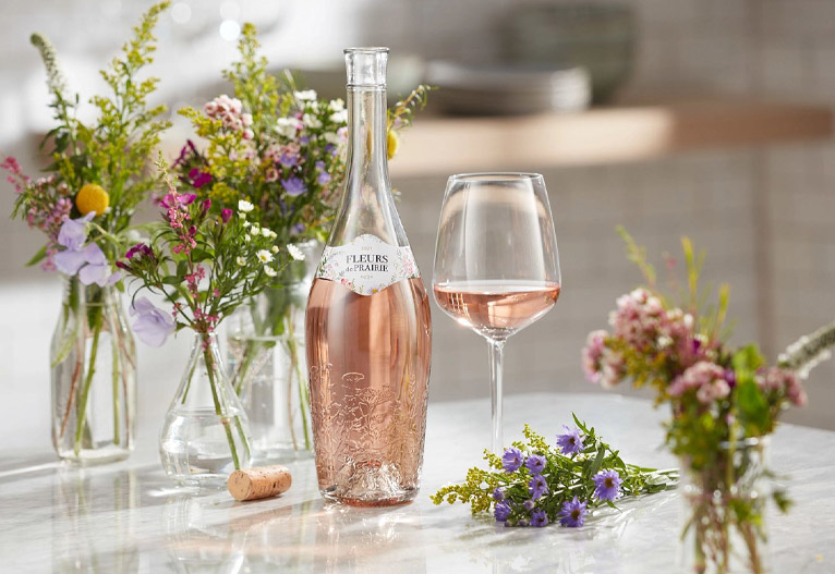 Fleurs De Prairie Sparkling Wine.