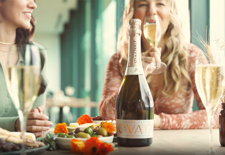 Ovata Oakridge Sparkling Wine.