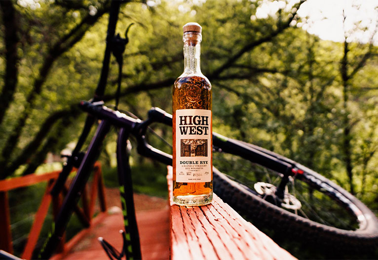 High West American whiskey.