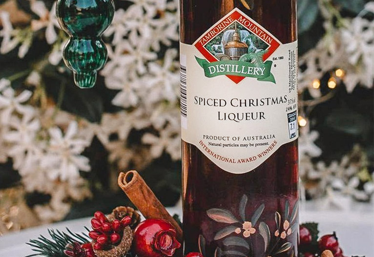 Spiced Christmas Liqueur.