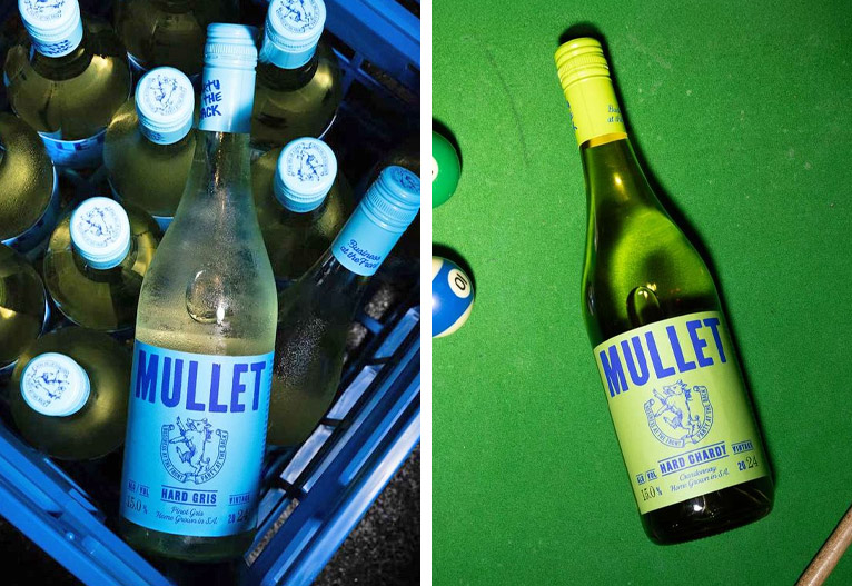 Mullet hard white wine.