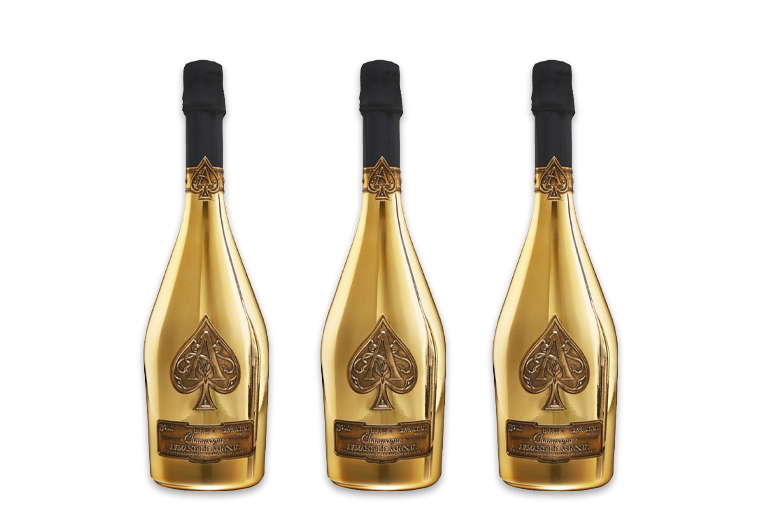 Armand De Brignac champagne.