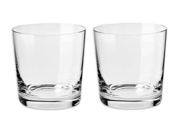 Krosno Duet whisky glass set of two.