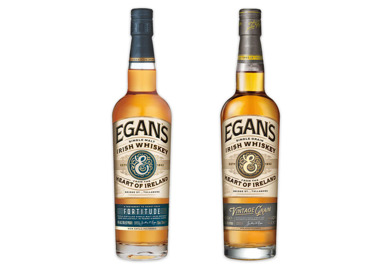 Egan's Fortitude and Vintage Grain Whiskeys.