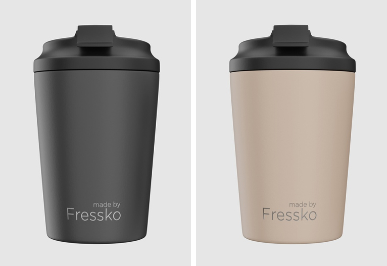 Fressko ceramic reusable coffee cups.