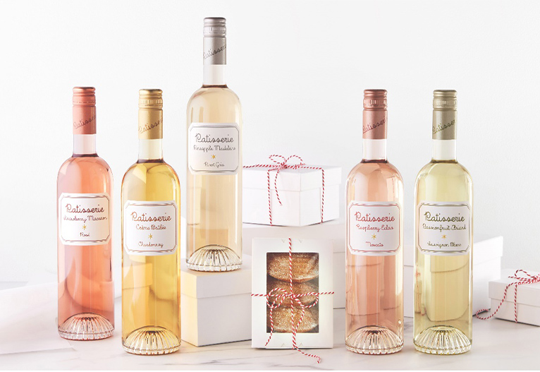 Patisserie wine range.