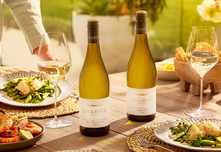 Isabel Estate wines.