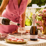 Oakridge Ovata Sparkling Rosé wine.