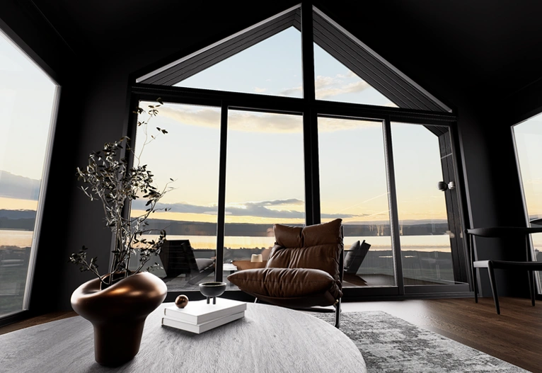 Wineglass Bay Estate retreat interior.