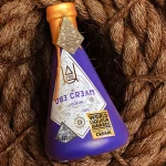 Ube Cream Liqueur bottle.