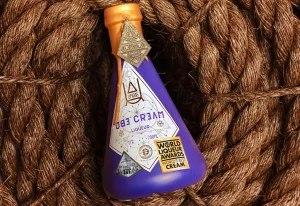 Ube Cream Liqueur bottle.