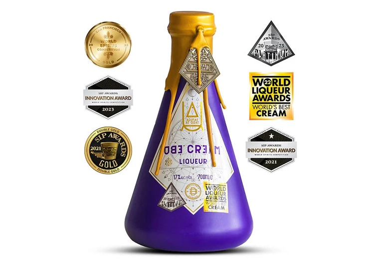 Ube Cream Liqueur. 
